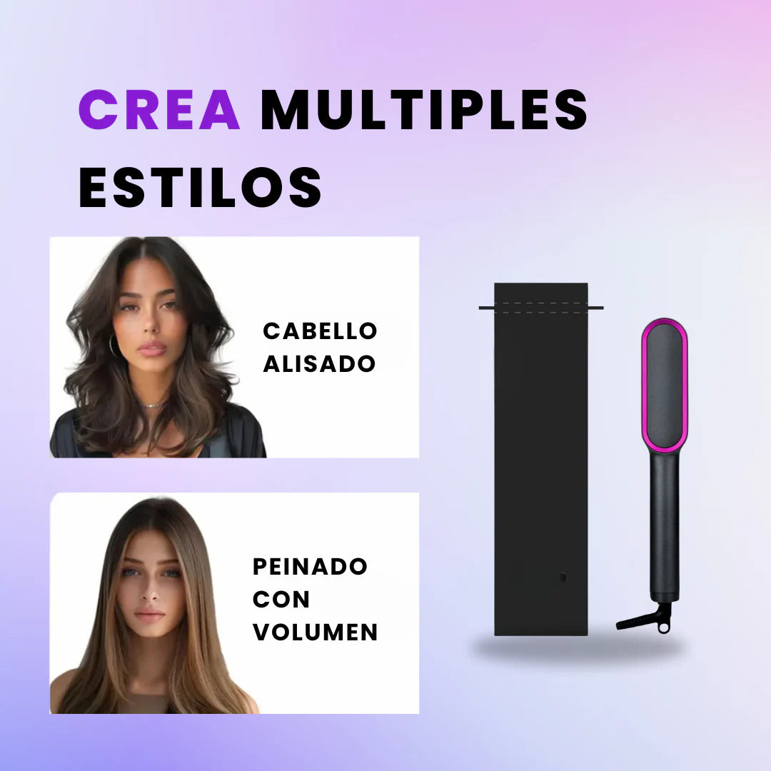 Cepillo Alisador – Facilita tu rutina y controla el frizz