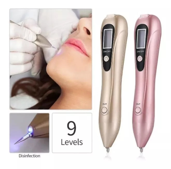 Pluma laser - elimina imperfecciones de la piel al instante😱