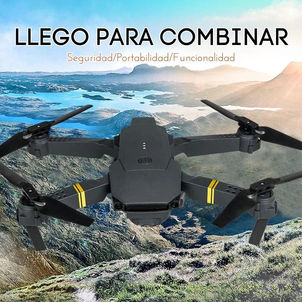 SKY DRONE: DRONE CON 2 CÁMARAS DE VIDEO WIFkI HD + REGALO (MORRAL ULTRA EXCLUSIVO)