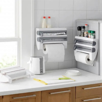 PORTA ROLLO TOALLA TRIPLE DISPENSADOR